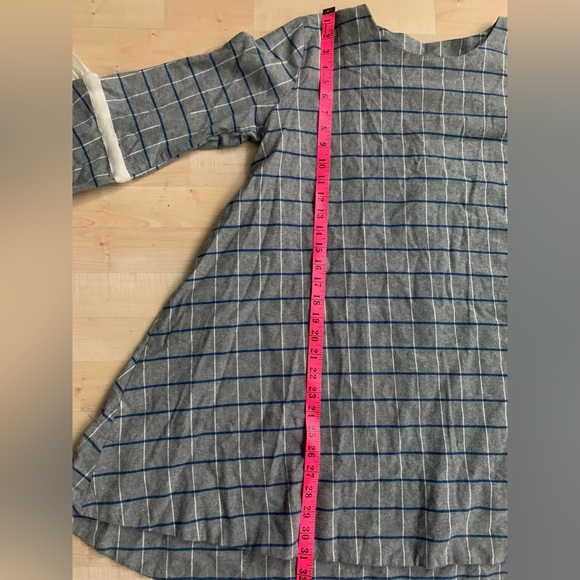Indie Designer Plaid Dress or Long Top.Fits Many Sizes! - Picture 9 of 9